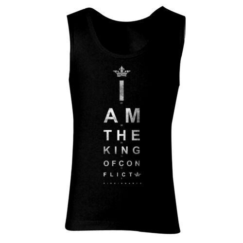 I AM THE KING OF CONFLICT - GD77 Softstyle® Ladies' Tank Top Thumbnail