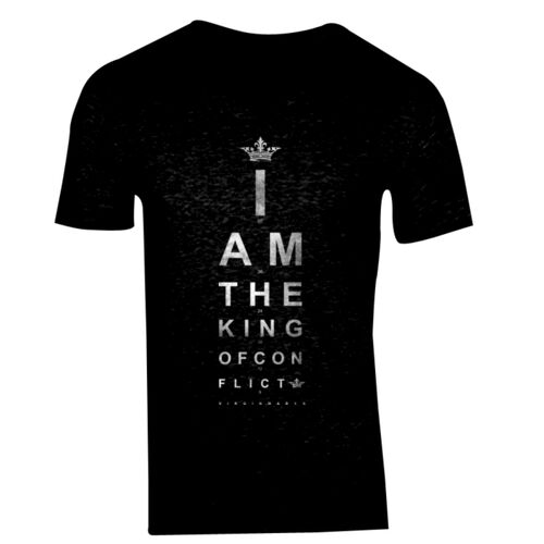 I AM THE KING OF CONFLICT - GD10 Softstyle® Adult V-Neck T-Shirt Thumbnail