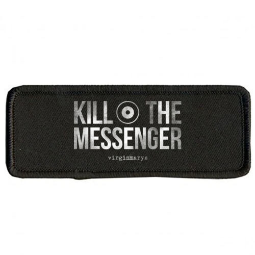 KILL THE MESSENGER - PR03 12cm x 4cm Rectangle Sew-On Patch Thumbnail